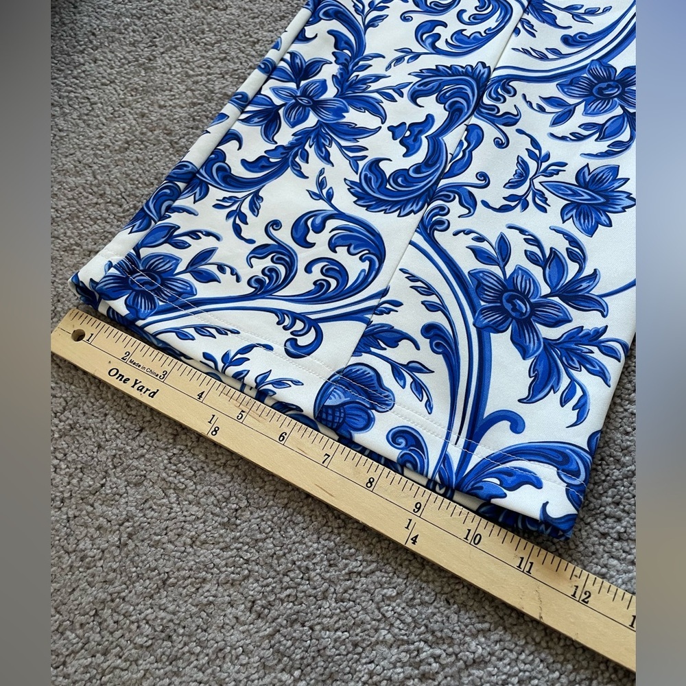 Boohoo Porcelain print wide leg trousers - Picture 6 of 6